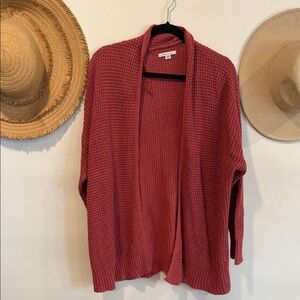 American Eagle Outfitters Women's Knit Cardigan - Red